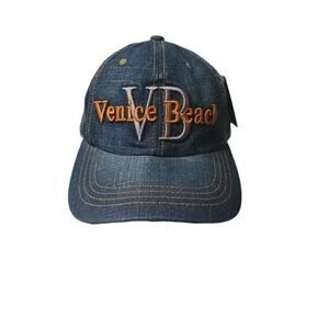 KOVA California Venice Beach Denium Adjustable Hat Cap New / Tags
